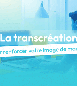 transcréation image de marque