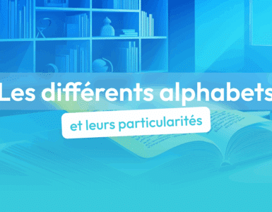 différents alphabets