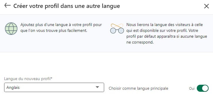 Comment traduire son profil LinkedIn : choisir la langue du nouveau profil