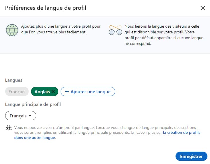 Comment traduire son profil LinkedIn : ajouter ou supprimer une langue supplémentaire