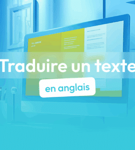 traduire un texte en anglais