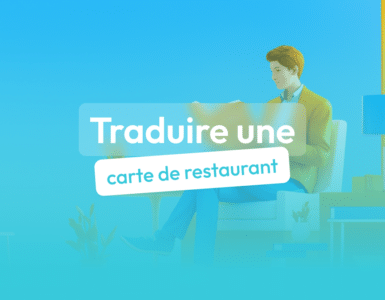 traduire une carte de restaurant